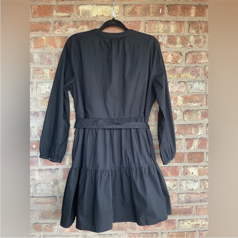 J.Crew belted tiered mini dress with pockets size xs - Picture 5 of 9